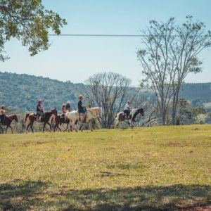 passeio a cavalo na fazenda três quedas