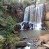 vista da cachoeira do astor