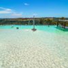 piscina de borda infinita do Parque recanto das cachoeiras